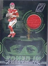 2024 Panini Zenith Zoned In Patrick Mahomes II #ZI-PMS card