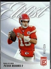 2025 Donruss Elite Elitist Patrick Mahomes II #10 card