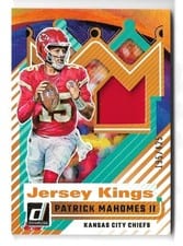 2025 Donruss Jersey Kings Patrick Mahomes II #JK-PMS card