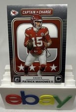 2025 Donruss Optic Captain in Charge Patrick Mahomes II #6 card