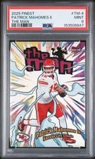 2025 Finest The Man Patrick Mahomes II #TM-4 card
