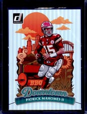 2025 Panini Donruss Downtown Patrick Mahomes II #8 card