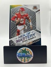 2025 Panini Mosaic Men of Mastery Patrick Mahomes II #13 card