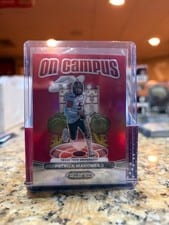 2025 Panini Prizm Draft Picks On Campus Patrick Mahomes II #13 card