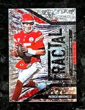 2025 Panini Prizm Fractal Patrick Mahomes II #5 card