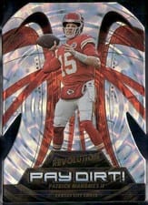 2025 Panini Revolution Pay Dirt! Patrick Mahomes II #8 card