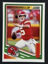 2025 Panini Score Patrick Mahomes II #100 card