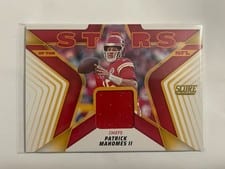2025 Panini Score Stars of the NFL Jersey Patrick Mahomes II #25 card