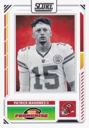 2025 Score The Franchise Patrick Mahomes II #16 card