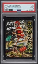 2025 Topps Chrome Kaiju Patrick Mahomes II #KAI-2 card