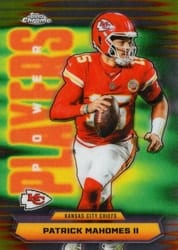 2025 Topps Chrome Power Players Patrick Mahomes II #PP-6 card
