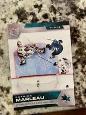 2019 Topps Now NHL Stickers Patrick Marleau #45 card