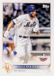 2022 Topps Opening Day Base Set Patrick Mazeika #19 card