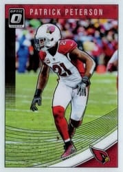 2018 Donruss Optic Base Set Patrick Peterson #3 card