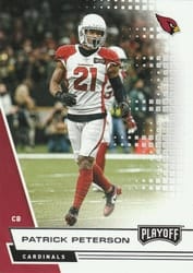 2020 Panini Playoff Base Set Patrick Peterson #124 card