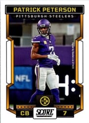 2023 Score Base Set Patrick Peterson #117 card