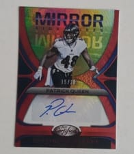 2021 Panini Certified Mirror Signatures Patrick Queen #MS-PQ card