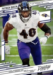 2021 Panini Prestige Base Set Patrick Queen #24 card
