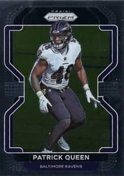 2021 Panini Prizm Base Set Patrick Queen #285 card