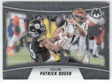 2025 Panini Mosaic Bang Patrick Queen #12 card