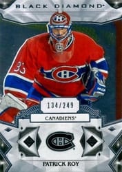 2019-20 Upper Deck Black Diamond Base Set Patrick Roy #BDB-PR card