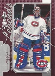 2008-09 O-Pee-Chee Base Set Patrick Roy ML #590 card