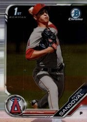 2019 Bowman Chrome Prospects Patrick Sandoval #BCP-236 card