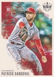 2020 Panini Diamond Kings Base Set Patrick Sandoval #60 card