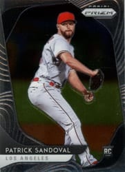 2020 Panini Prizm Base Set Patrick Sandoval #26 card