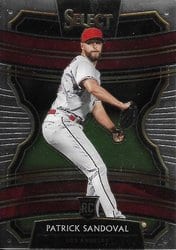 2020 Panini Select Base Set Patrick Sandoval #39 card