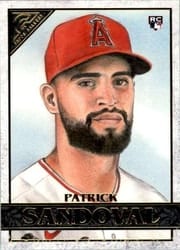 2020 Topps Gallery Base Set Patrick Sandoval #120 card