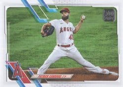 2021 Topps Base Set Patrick Sandoval #16 card