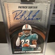 2024 Panini Luminance Shutter Signatures Patrick Surtain #SS-PSN card