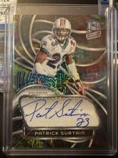 2024 Panini Spectra Illustrious Legends Autographs Patrick Surtain #IL-PSN card