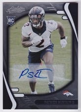 2021 Panini Absolute Signature Rookies Patrick Surtain II #143 card