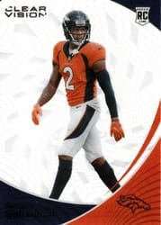 2021 Panini Chronicles Clear Vision Rookies Patrick Surtain II #CVR-8 card