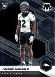 2021 Panini Mosaic Base Set Patrick Surtain II #344 card