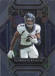 2021 Panini Select Base Set Patrick Surtain II #285 card