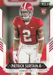 2021 Score Base Set Patrick Surtain II #340 card