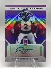 2022 Donruss Elite Back to the Future Signatures Patrick Surtain II #BFS-PS card