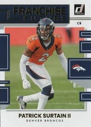 2022 Donruss Franchise Future Patrick Surtain II #FF-PS card