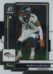 2022 Donruss Optic Base Set Patrick Surtain II #62 card