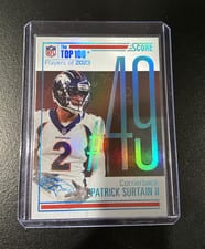 2024 Score Top 100 Patrick Surtain II #49 card