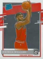2020-21 Donruss Optic Base Set Patrick Williams #154 card