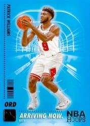 2020-21 Hoops Arriving Now Patrick Williams #SS-3 card