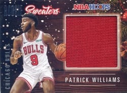 2020-21 Hoops Rookie Sweaters Patrick Williams #RSW-PWL card