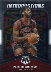 2020-21 Panini Mosaic Introductions Patrick Williams #2 card