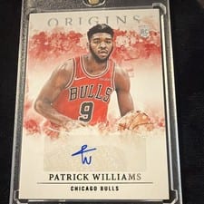 2020-21 Panini Origins Rookie Autographs Patrick Williams #RA-WIL card