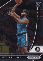 2020 Panini Prizm Draft Picks Base Set Patrick Williams #20 card
