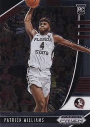 2020 Panini Prizm Draft Picks Base Set Patrick Williams #60 card